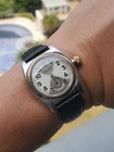 1933 Rolex Bubbleback Ref. 1858 the first Oyster Perpetual w/Bow Tie Dial