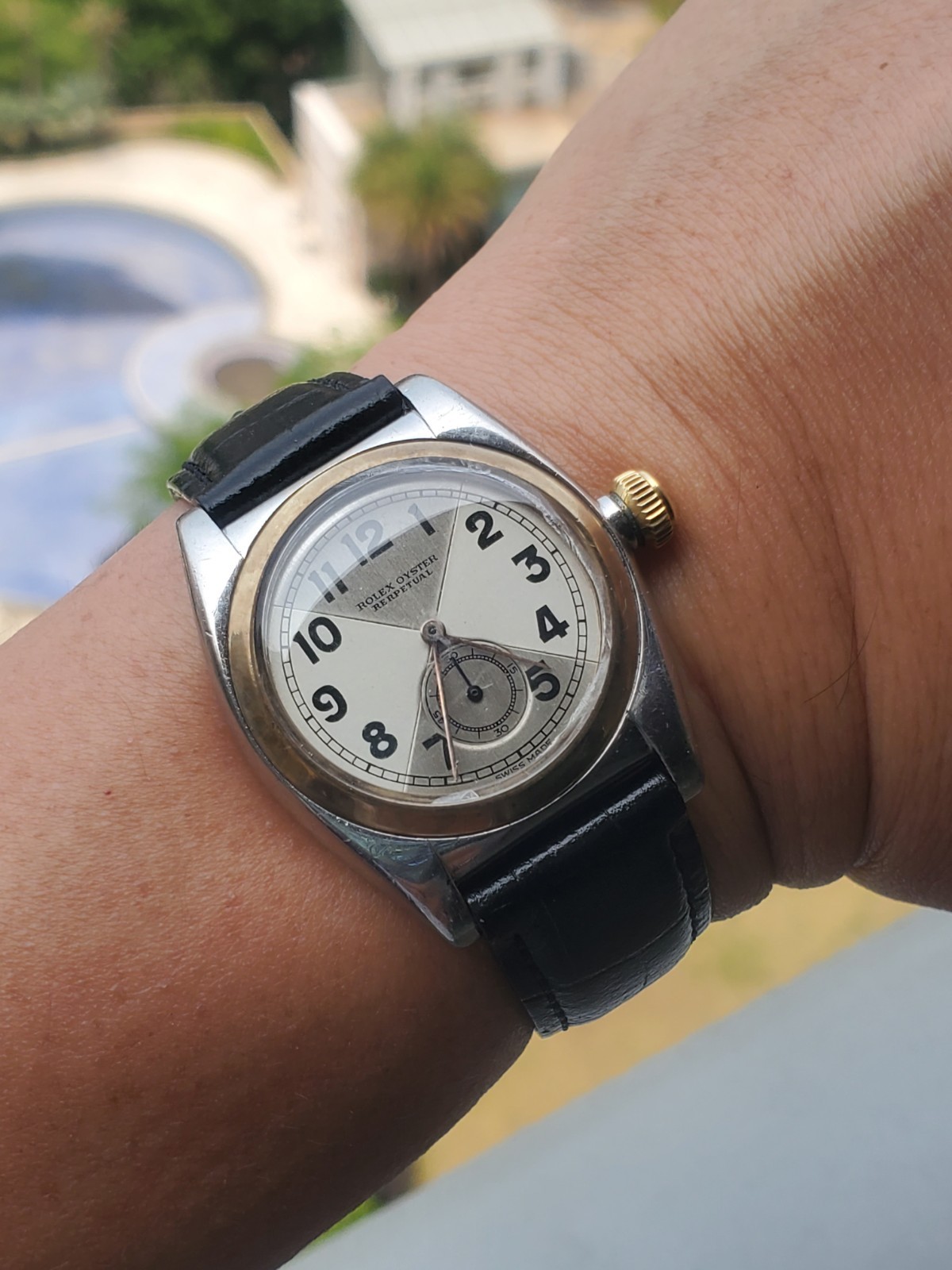 Rolex Bubbleback Ref. 1858 the first