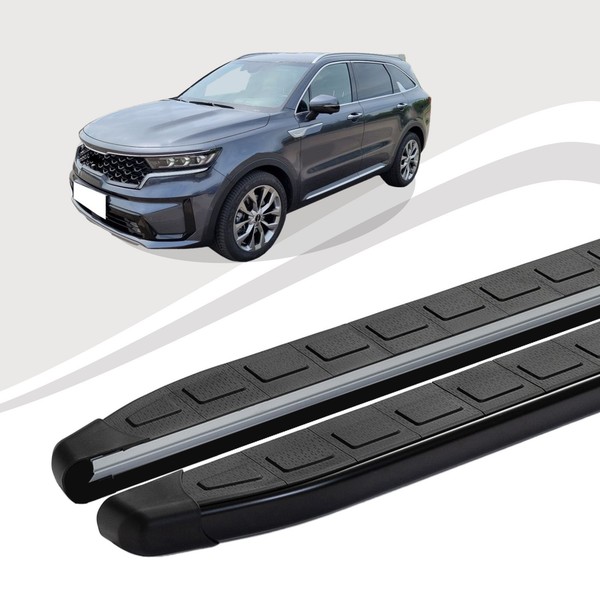 Trittbretter Passend FüR Kia Sorento Ab Baujahr 2021 Dolu Schwarz-image
