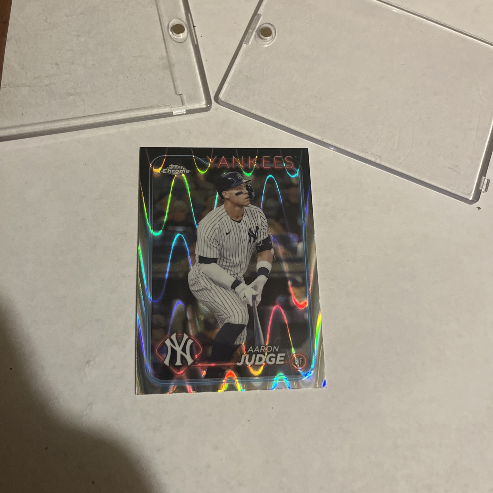 2024 Topps Chrome - Aaron Judge #50 RayWave Refractor