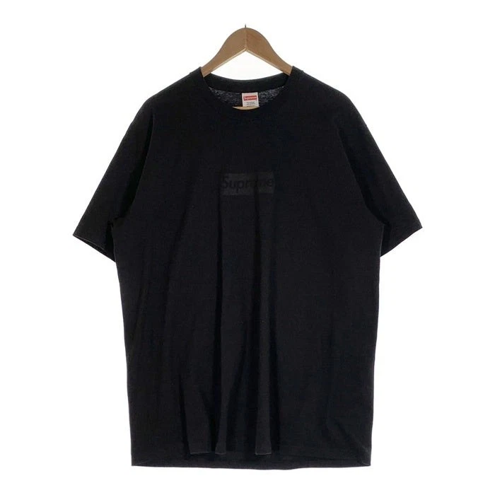 Tee shirt noir Supreme 23SS Tonal Box logo taille XL occasion