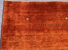 Rare Hand knotted Vintage Gabbah Gabbeh Pictorial Wool Area Rug 8 x 6 Ft — photo 9