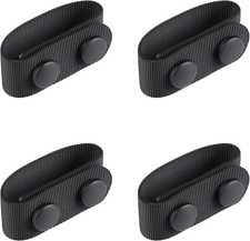 Duty Belt Keepers W/Double Snaps for 1.5"/1.75"/ 2"/2.25" Wide Utility Belt Loop