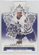 2017 Toronto Maple Leafs Centennial Blue Die-Cut Mike Krushelnyski #74 14zh