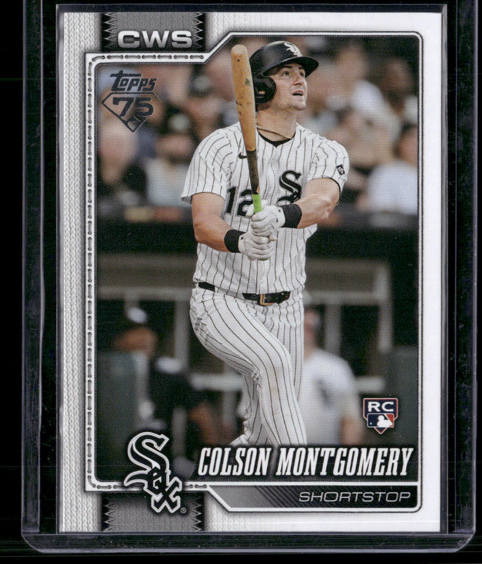 Colson Montgomery 2026 Topps Baseball #157 RC Chicago White Sox