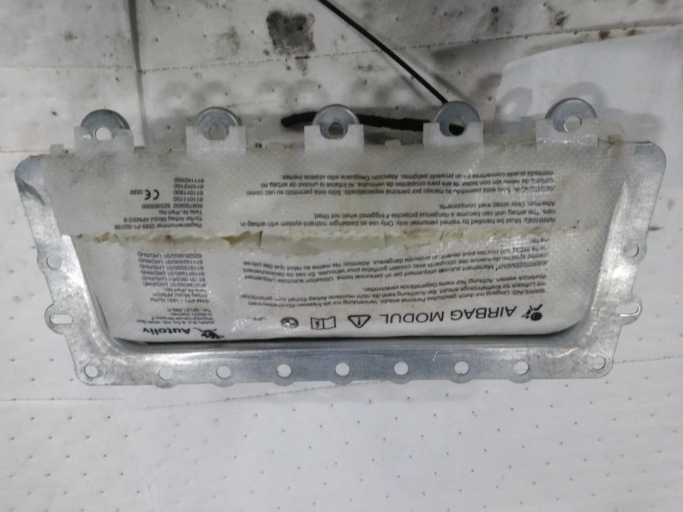 2016 BMW 535i Right Instrument Panel Air Bag Silver 574923 124K Miles Used Foto 3 de 4