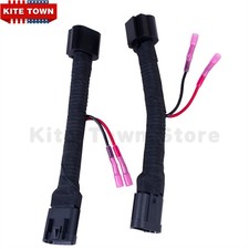 2PCS NEW Headlight Conversion Adapter Harness For Chevrolet Camaro 2010-2013