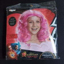 Disguise Disney Descendants Rise of Red Bridget Curly Pink Wig One Size