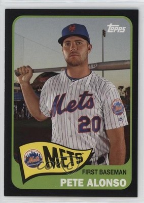2020 Topps Choice Black 1/299 Pete Alonso #TC-5 00ys