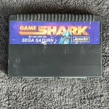 Game Shark Sega Saturn Game Enhancer Memory - Tested - US Seller