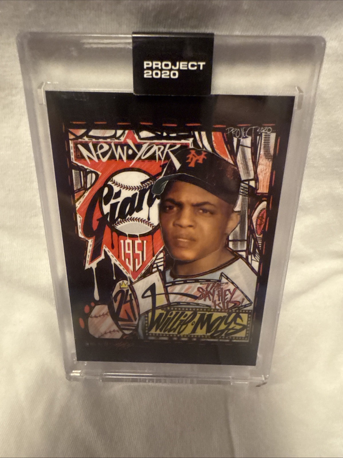 2020 Topps Project 2020 - 1952 Topps Willie Mays #61 King Saladeen /5459