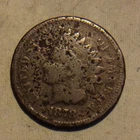 1878 INDIAN HEAD CENT SEMI KEY B-83 LOWER GRADE PITTED FREE SHIPPING