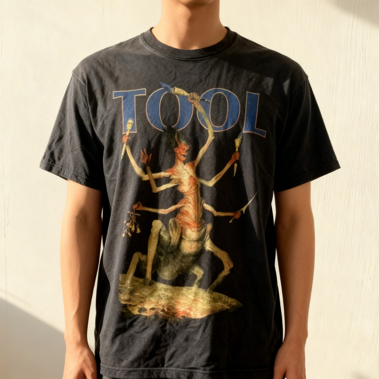 Tool band 90s ALbums Design black T shirt reprint Men Women