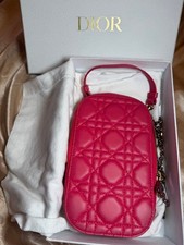 Dior Phone Holder Pink Rare Authentic in Box
