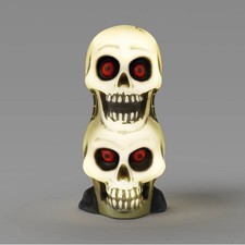 Halloween Stacked Skulls Light Up 12  Blow Mold Decor Hyde  Eek Target