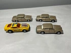 Lot of 4 Vintage Lesney Matchbox Cars Rolls-Royce Silver Shadow II & Mustang