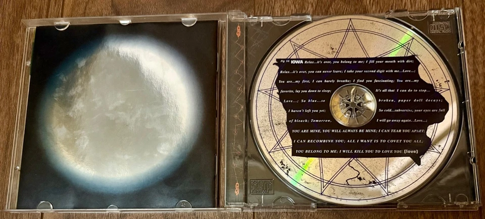 Slipknot - lowa CD Promo Hole Roadrunner (2001 Silver Foil Goat Cover) - Image 3 of 4