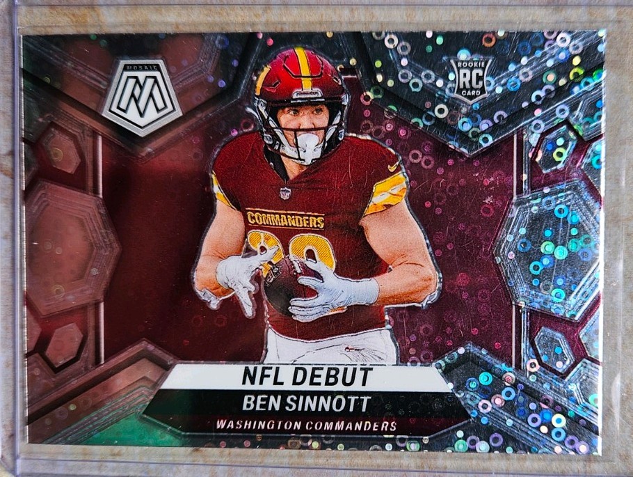 Ben Sinnott Panini Mosaic #287 No Huddle Silver