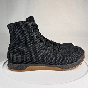 NOBULL High Top Trainer Black Shoes Sneakers SuperFabric M Sz 9.5  W Sz 11 s-l400.jpg main image 4