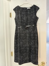 Calvin Klein Women's Sleeveless Knee-Length Black