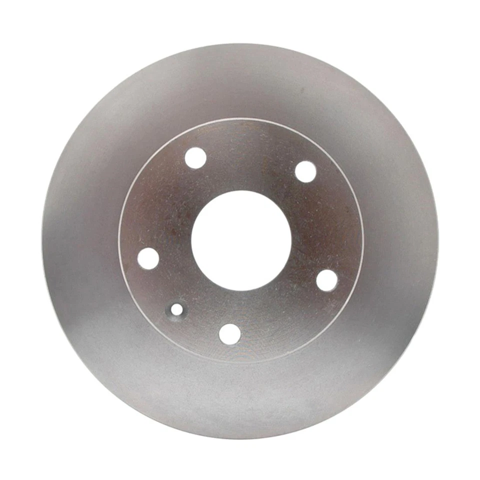 Front Kit Brake Rotors + Metallic Pads & Hardware For 1999-2002 Daewoo Leganza - Image 3 of 4