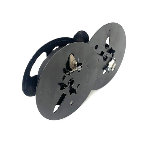 Black Ribbon on METAL SPOOLS for Royal HH 440 470 Typewriter Standard Desktop - Picture 2 of 3