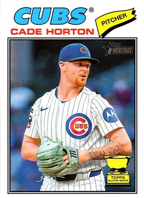 2026 Topps Heritage #396 Cade Horton All-Star RC Cup