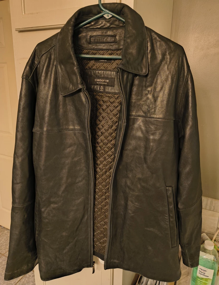 Claiborne Leather Outer Shell Coats, Jackets & Vests for Men for
