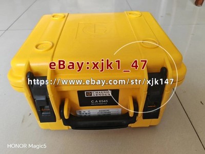 Chauvin Arnoux C.A 6545 / CA6545 Megohmmeter Via DHL or Fedex #N1732P YF