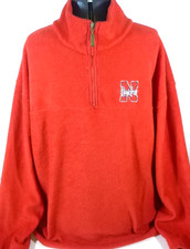 University Nebraska Cornhuskers-Mens Vintage Pullover Fleece Sweatshirt-Large