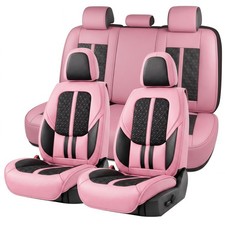 For Jeep Grand Cherokee Full Set Faux Leather Seat Covers Front Rear 5-seat Pads