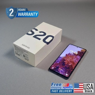 NEW SEALED Samsung Galaxy S20 FE 5G SM-G781U1 128GB Factory Unlocked Smartphone