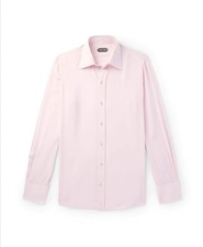 Tom Ford Men  s 100 Silk Button Down Dress Shirt