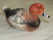 Terrine en barbotine, Signé Michel Caugant en forme de canard