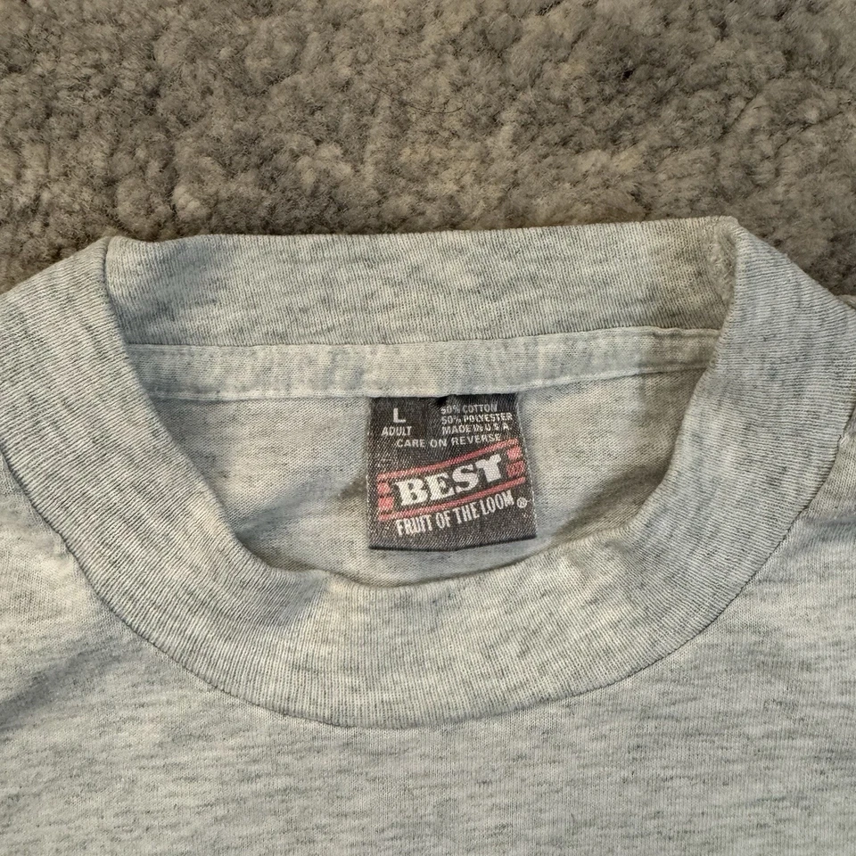 Camisa de profesor vintage años 90 puntada única amor enseñanza amor aprendizaje FOTL mejor L Foto 4 de 4