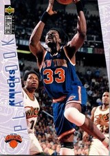 1996-97 Upper Deck Collector's Choice #384 Patrick Ewing New York Knicks HOF