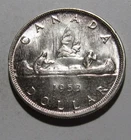 1953 Canada Silver Dollar — photo from another recent sale