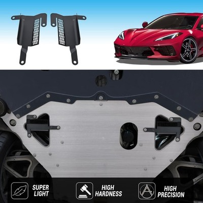 Underbody Rear Air F Deflector Shield for Corvette C8 Stingray Z51 2020-2026 BE