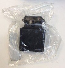 9 Pack Satin Black Wrought Iron Baluster Shoe