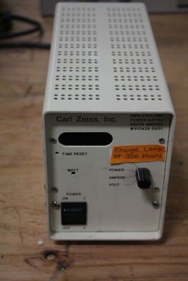 Carl Zeiss Microscope Universal Arc Lamp Power Supply XBO75 HBO100 910426-9901