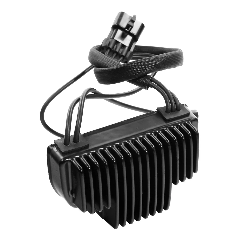 Regulador rectificador de voltaje negro apto para Harley V-Rod VRSCA 2002-2007 2005 2006 Foto 4 de 4