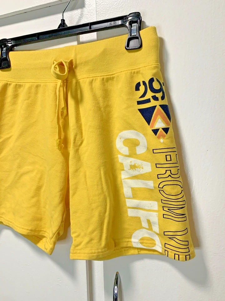 Pantalones cortos amarillos para mujer 291 From Venice CA talla 01 Foto 2 de 4