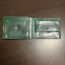 Vintage Green Rolex Billfold Wallet Rare
