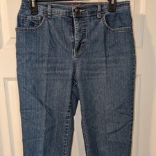 Gloria Vanderbilt Jeans Women's Size 6 Short Dark Blue Amanda Tapered Classic