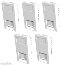 PACK OF 5 BT TELEPHONE PSTN FULL MASTER VOICE FACEPLATE MODULES MADE BY KAUDEN