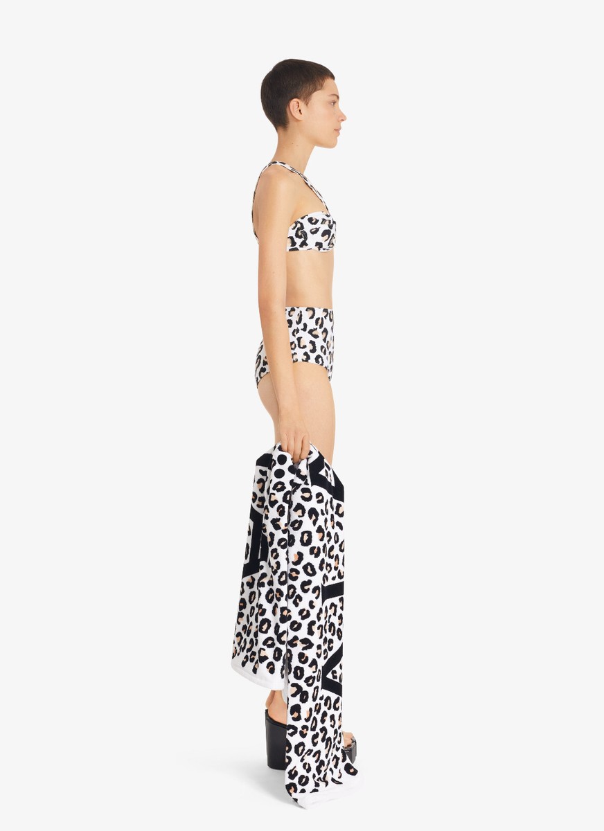 ALAIA LEOPARD BIKINIA ★関税込 ALAIA ALAÏA Leopard Print Two Piece Swimsuit Bikini Set made