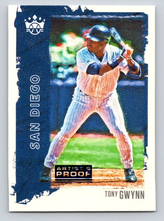 2021 Panini Diamond Kings - Artist Proof Blue #30 Tony Gwynn