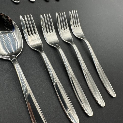 Sterless Germany Inspiration Edelstahl Besteck Set Löffel Gabel Messer 24 Teile - Bild 5 von 8