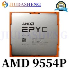 unlocked AMD Genoa EPYC 9554P 64 core 128thr 3.1-3.75GHz 360W CPU processor