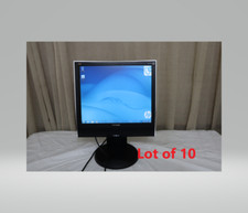 ViewSonic VG732m 17" LCD Monitor Lot of 10 w/ Stand, VGA, DVI, Speaker Inputs